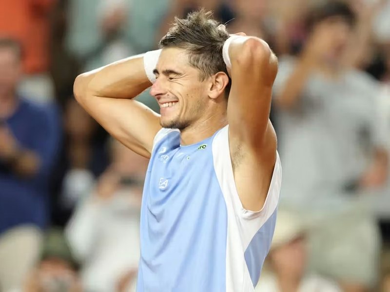 French Open: Arnaldi stuns Taifoe in five-set thriller to reach maiden Grand Slam QF