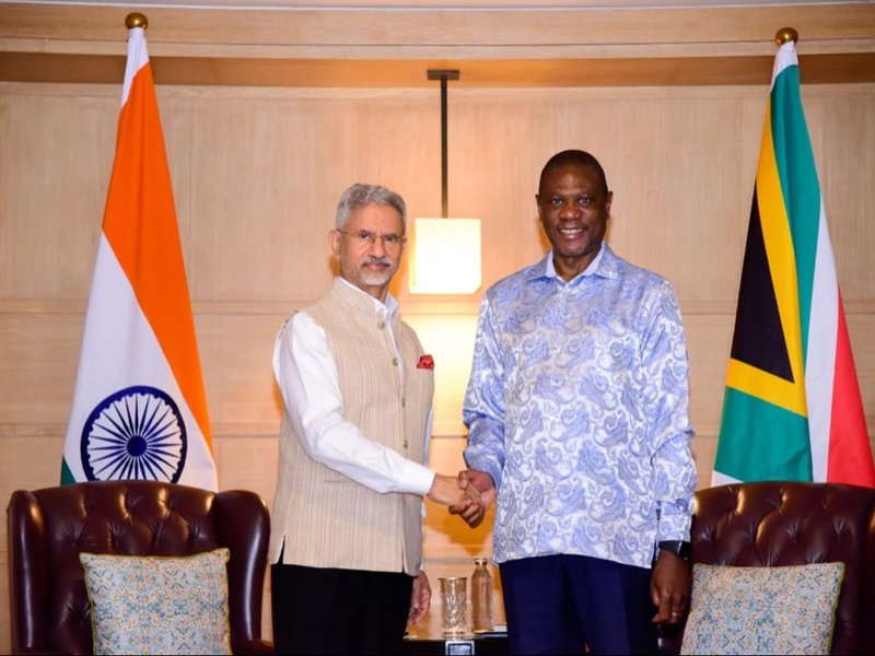 South African Deputy Prez Mashatile, EAM Jaishankar discuss deepening longstanding ties