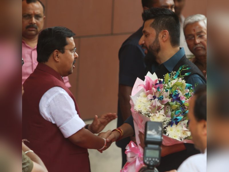 Nepal ruling RSP chief Rabi Lamichhane meets BJP president Nitin Nabin in Delhi