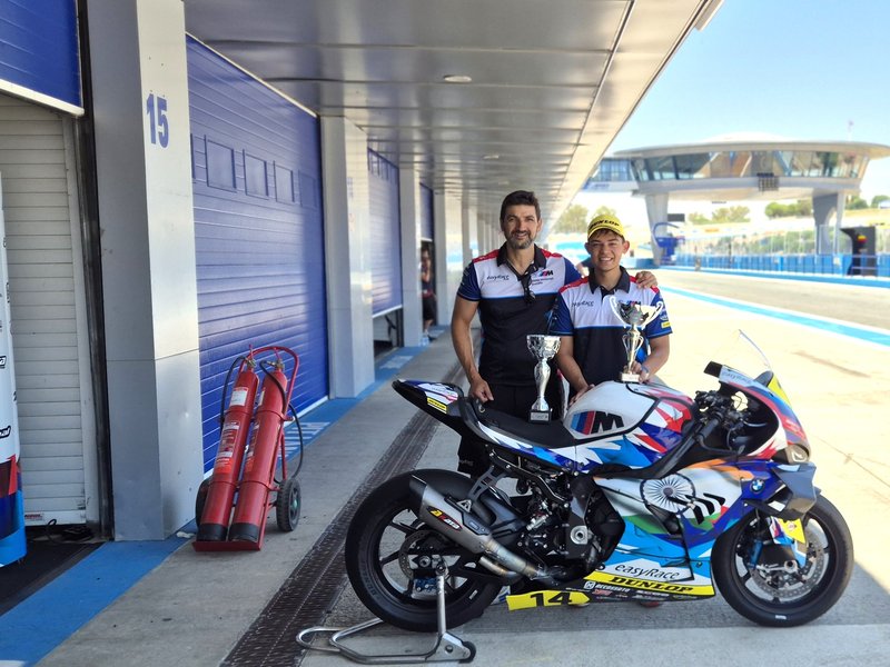 Indian racer Kavin Quintal starts Spanish Championship with two podium finishes