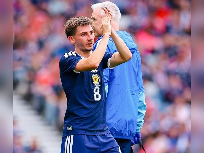 'Childhood dream has been taken away,' says Gilmour on missing FIFA WC due to injury (Credit: Instagram/Billy Gilmour)