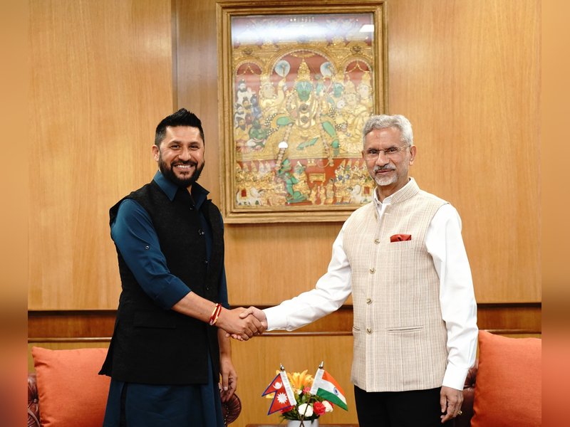 EAM Jaishankar, Nepal’s ruling party chief discuss partnerships and people-to-people ties