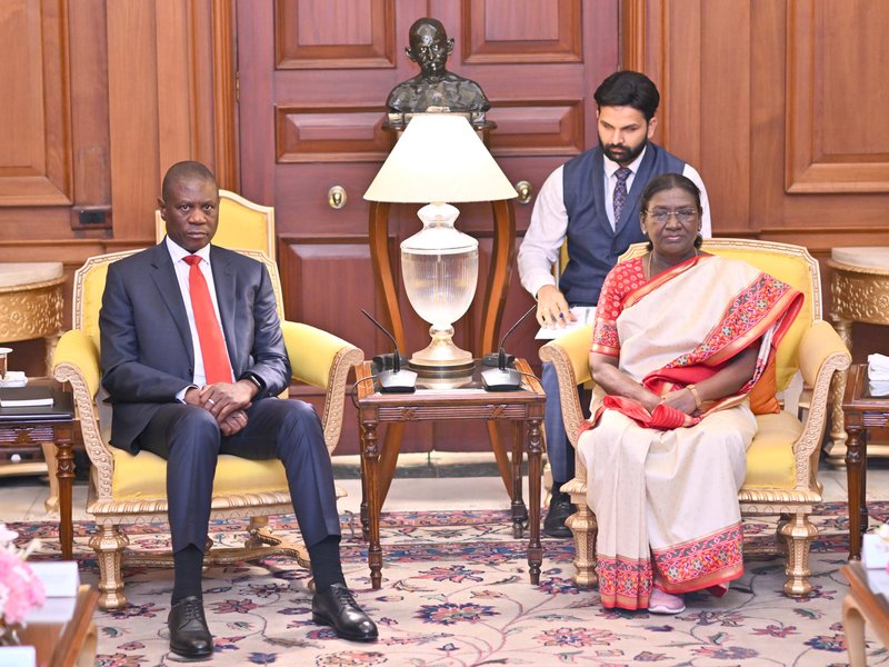 President Murmu meets South African Deputy Prez, calls for continued bilateral engagement