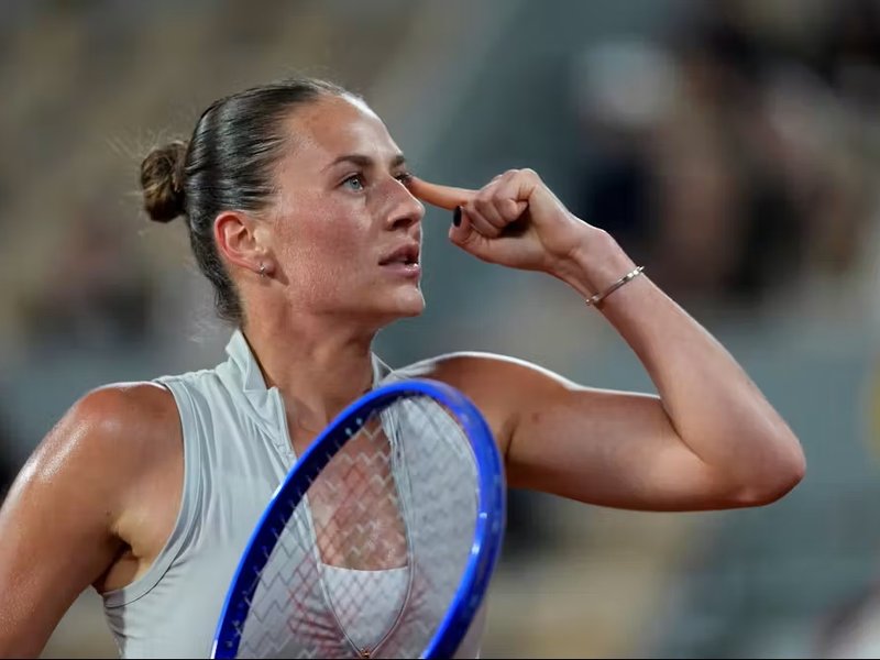 Marta Kostyuk creates history with win over Svitolina, reaches first Grand Slam semis in the French Open women's singles section in Paris on Tuesday. Photo credit: @RolandGarros/X