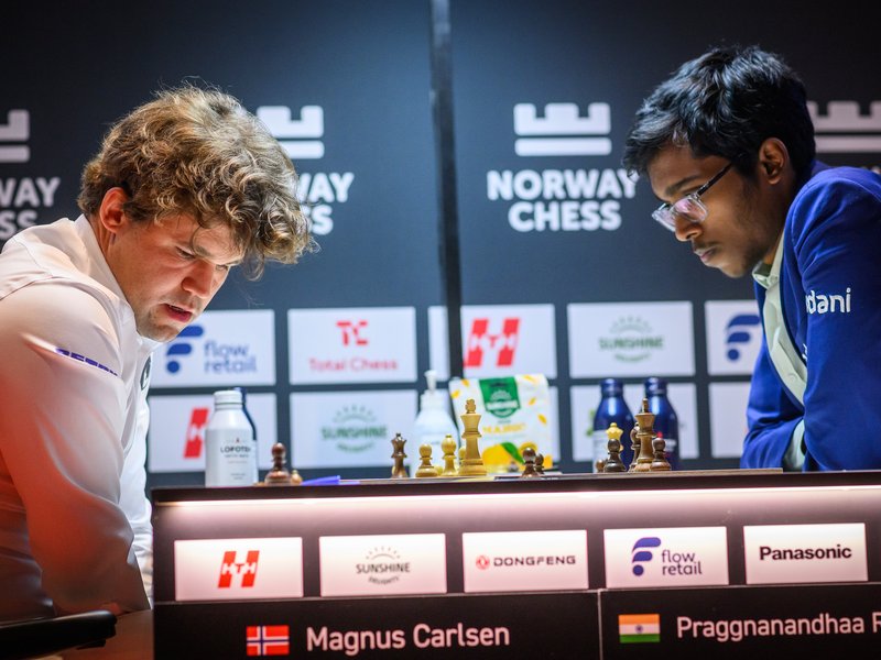 The label ‘impraggnable’ is beginning to stick: Anand Mahindra hails Praggnanandhaa after historic Carlsen win