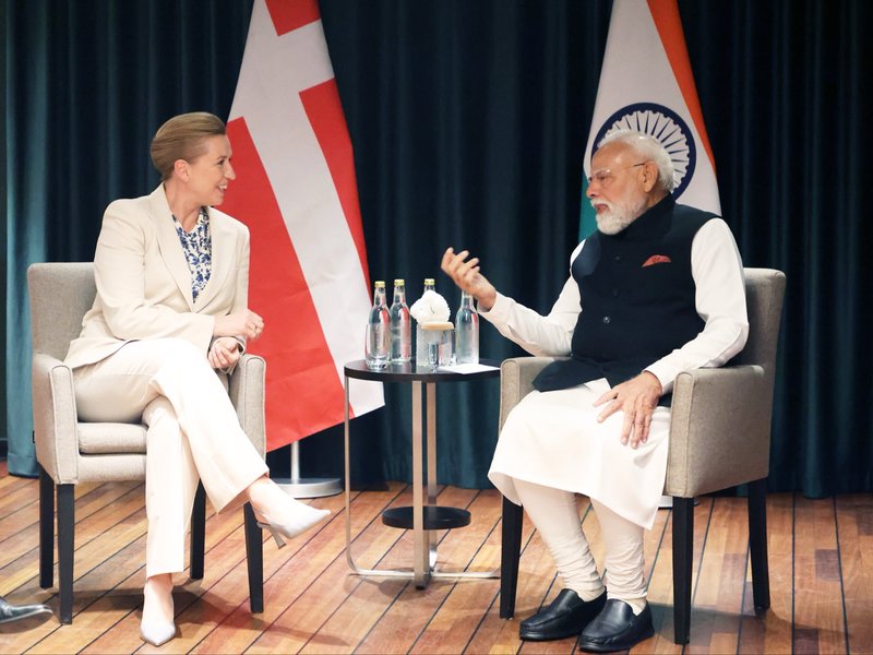 PM Modi congratulates Denmark counterpart Frederiksen for 'remarkable' third consecutive term