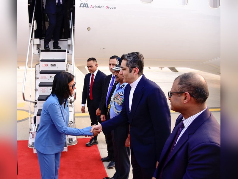 Venezuela's Acting President Delcy Rodriguez arrives in India for five-day visit 