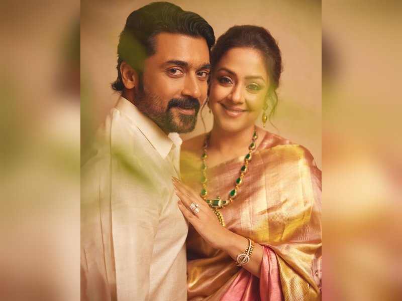 Surya says 'So proud of you pondatti' after witnessing wife Jyotika's performance in 'System'