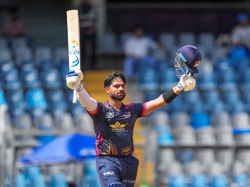 T20 Mumbai League 2026: Skipper Parkar’s fastest ton in vain as Rahane’s Panthers edge Blasters in Super Over thriller