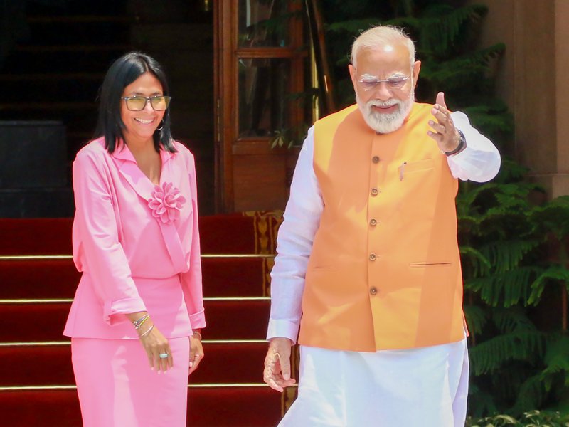 PM Modi, Venezuela's Acting President Rodriguez discussed forging energy partnership: MEA 