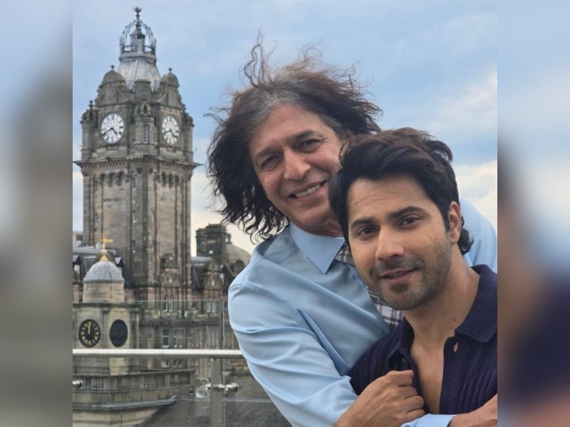 Chunky Panday shares fun moments with Varun Dhawan and Mrunal Thakur on sets of ‘Hai Jawani Toh Ishq Hona Hai’
