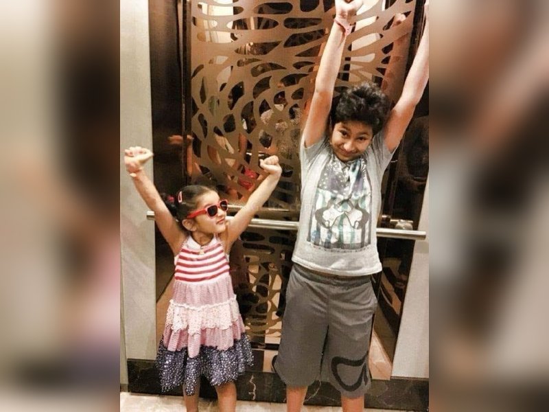 Namrata Shirodkar drops throwback picture of her 'heart' Sitara & Gautam 