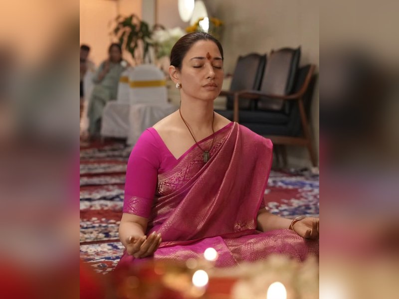 Tamannaah Bhatia reveals how the universe prepared for the Devi's arrival at her home with rain
