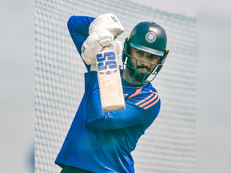 Padikkal smashes half-century as rain forces draw in India A-Sri Lanka A four-day clash