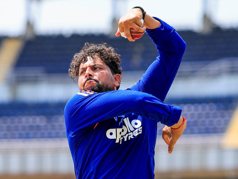 'You are a champion player': Parth Jindal's heartfelt message to Kuldeep after his move from Delhi Capitals to Lucknow Super Giants  in a swap deal involving Rishabh Pant. Photo credit: IANS