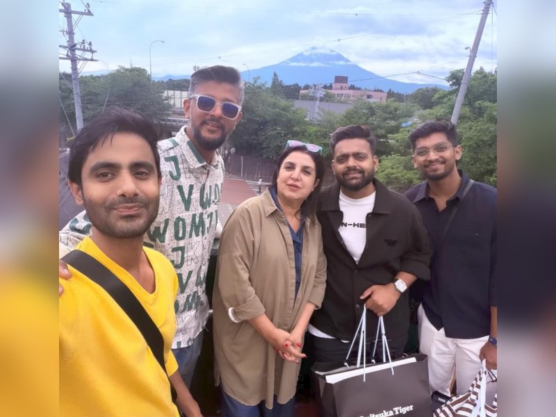 Farah Khan gets a surprise glimpse of Mount Fuji during Japan getaway, calls it an ‘unexpected muh dikhai’