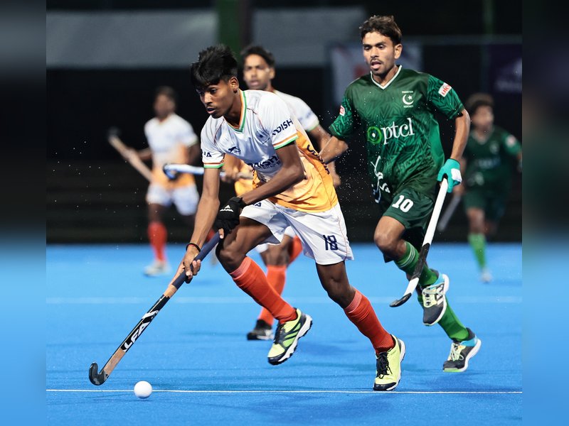 India prevail over Pakistan 5-3 in thriller to enter the final of the U18 Men’s Asia Cup Hockey Championships 2026 at the Kakamigahara, Japan, on Friday. Photo credit: Hockey India