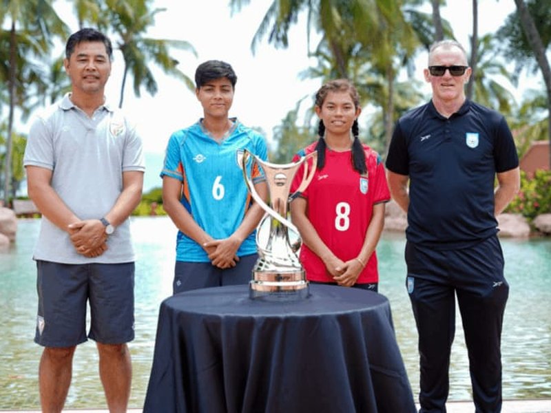 Familiar foes, bigger stakes: India and Bangladesh clash again in final of the SAFF Women’s Championship 2026 at the Pandit Jawaharlal Nehru Stadium in Margao, Goa, on Saturday. Photo credit: AIFF