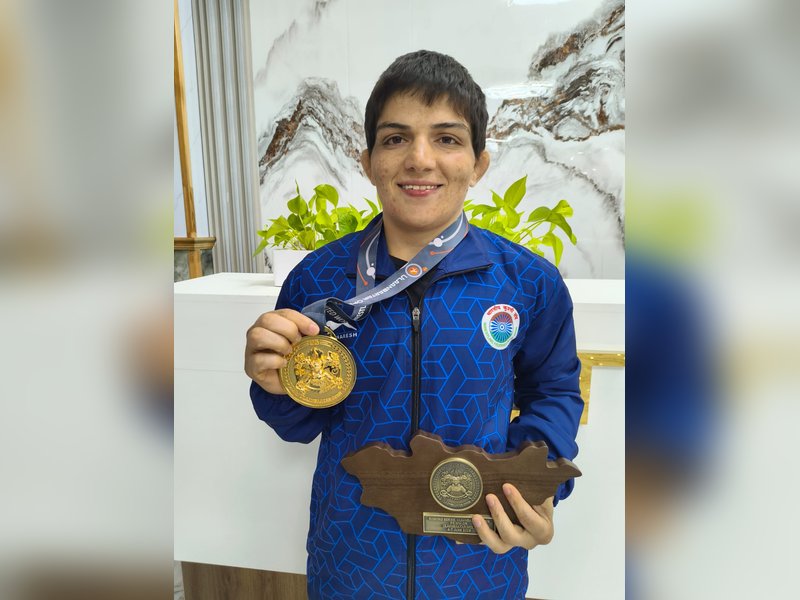 Manisha, Neha clinch gold medal as Greco-Roman squad bags three medals at Ulaanbaatar Open ranking series in Ulaanbaatar, Mongolia, on Friday. Photo credit: WFI