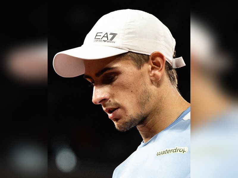 Matteo Arnaldi withdraws from men's singles semifinal with viral illness, Flavio Cobolli reaches final of the French Open 2026 at Stade Roland Garros in Paris on Friday. Photo credit: @Roland-Garros/X