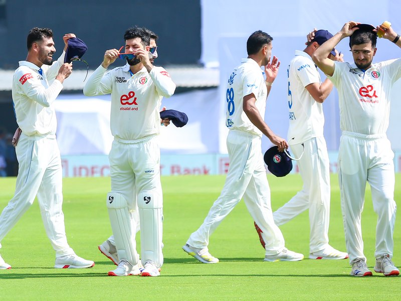 One-off Test: Rahul, Sudharsan frustrate Afghanistan after Jaiswal falls as India reach 96/1 at lunch
