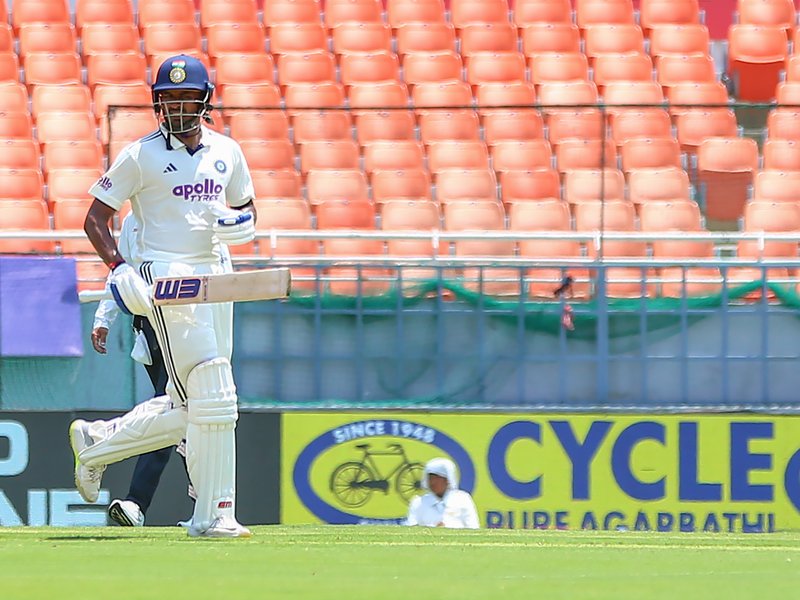 B. Sai Sudharsan ruled out of India’s first Test against Sri Lanka, second game availability in doubt too. Photo credit: IANS