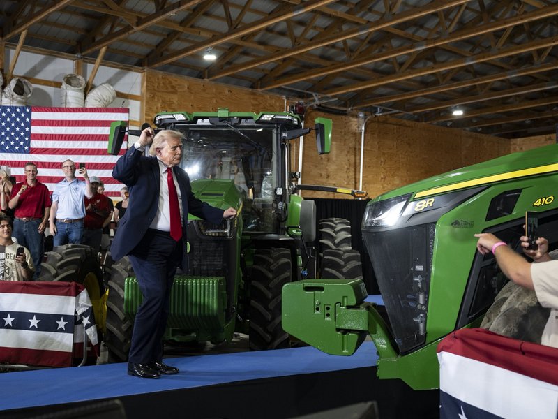 Trump promises lower energy, fertiliser costs for farmers