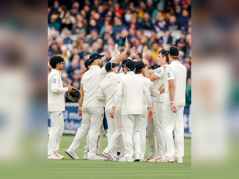 Nasser Hussain labels Lord’s pitch ‘substandard’ after 33 wickets tumble in two days (Credit: X/BLACKCAPS)