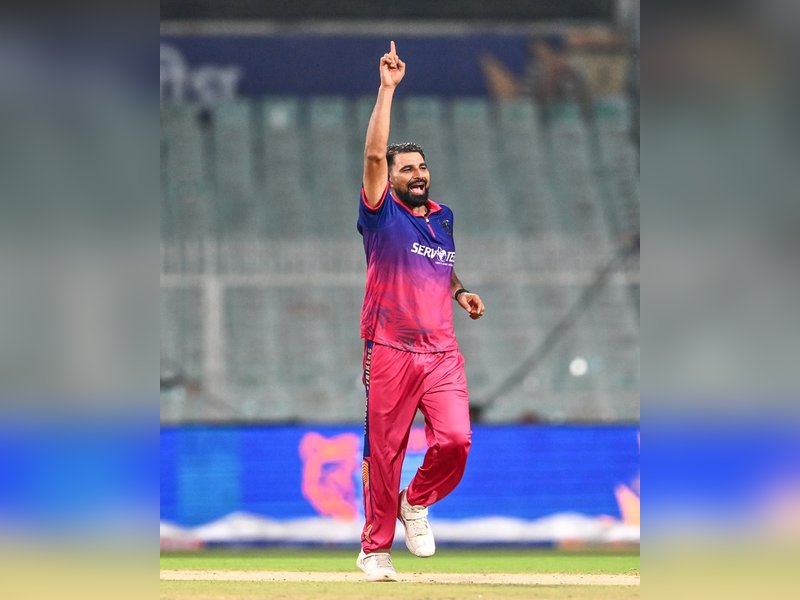 Md Shami hat-trick, Vishal's 86 power Siliguri Strikers to dominant win in the Bengal T20 League at the Eden Gardens on Saturday. Photo credit: Bengal T20 League 
