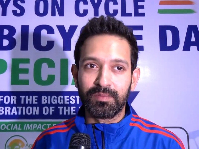 Vikrant Massey says cycling can transform health and help save the environment