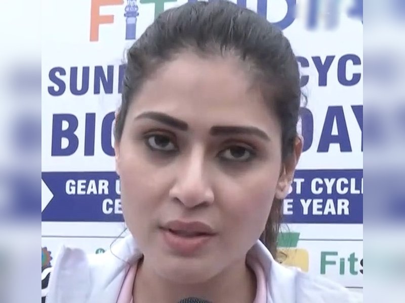 Aishwarya Raj urges youth to prioritize health through cycling on World Bicycle Day