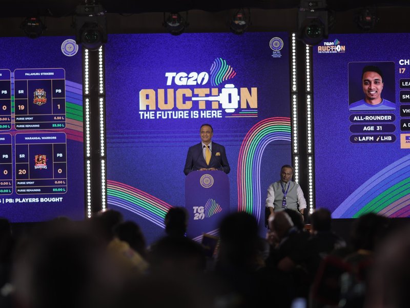 Tilak, Siraj headline TG20 auction’s icon category; Arfaz Ahmed, Abhirath Reddy and Chandan Sahani top buys in A category 