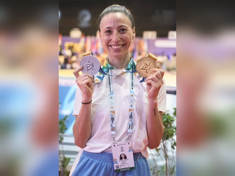 Kohli fan from Messi’s backyard, Nabila Sol Barraza criss-crosses continents to leave her mark at World Yogasana C'ships