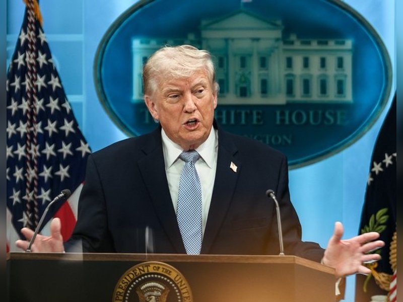 Trump urges Iran to halt missile launches