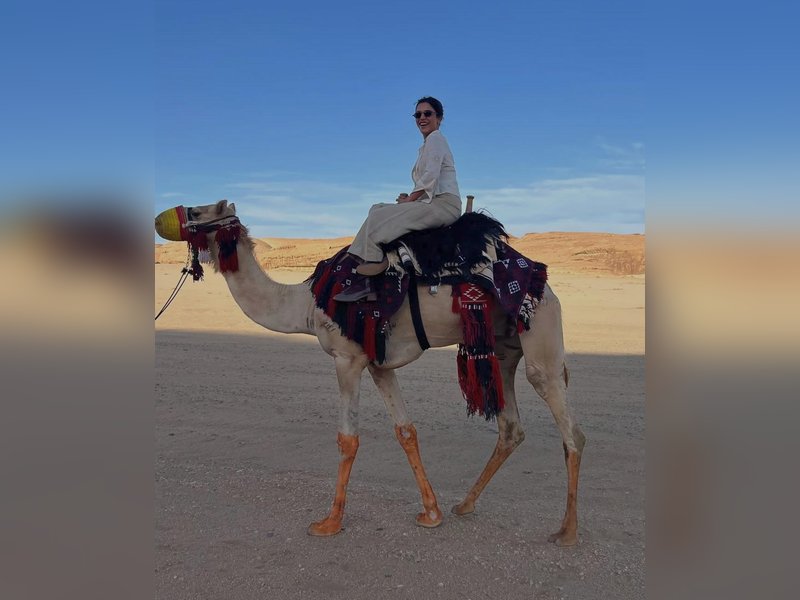 Shriya Pilgaonkar calls it a ‘blessing to be in the desert’, shares pics from work trip to Saudi Arabia 