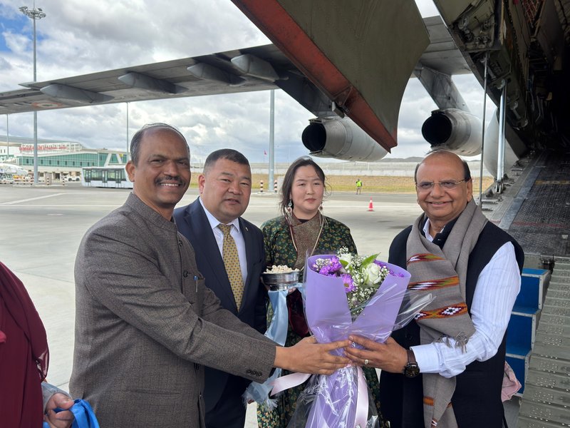 Indian delegation arrives in Mongolia to bring back Holy relics of Buddha’s disciples