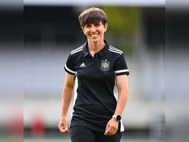 Spain coach Sonia Bermudez is happy as a win in Iceland will book their ticket to Women's World Cup 