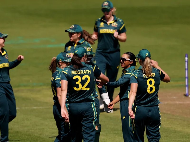 Vintage Ellyse guides Australia to warm-up win over England in a warm-up match ahead of the ICC Women's T20 World Cup 2026 played at Cardiff on Monday. Photo credit: ICC