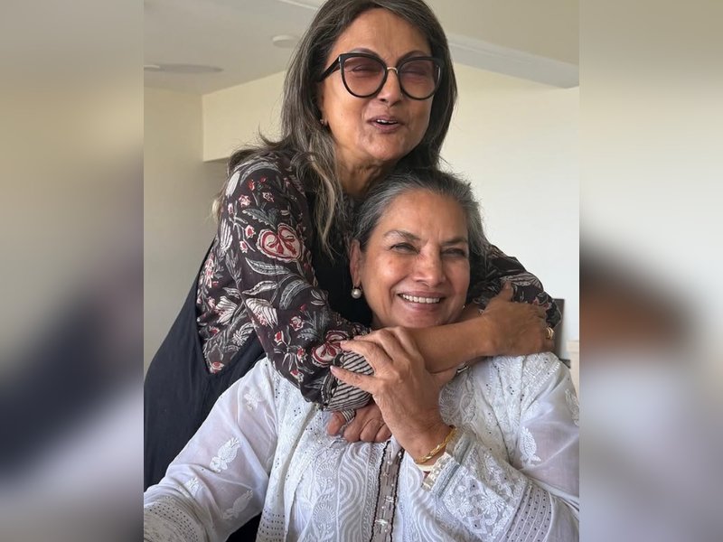 Shabana Azmi shares warm picture with ‘lovely friend’ Aparna Sen, says ‘I just love her’