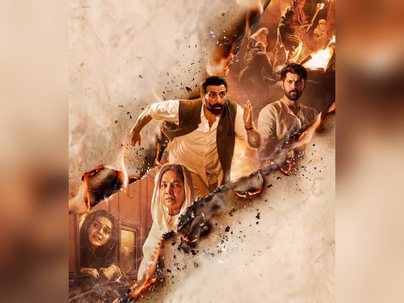 'बंटवारा 1947' के मोशन पोस्टर में दिखा विभाजन का दर्द, परिवार की रक्षा करते नजर आए सनी देओल 