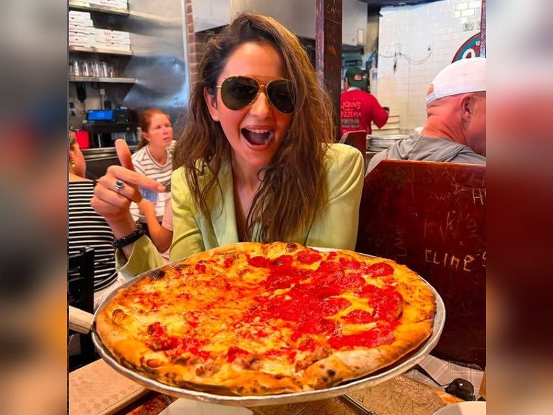 Rakul Preet Singh enjoys New York food crawl with hubby Jackky Bhagnani