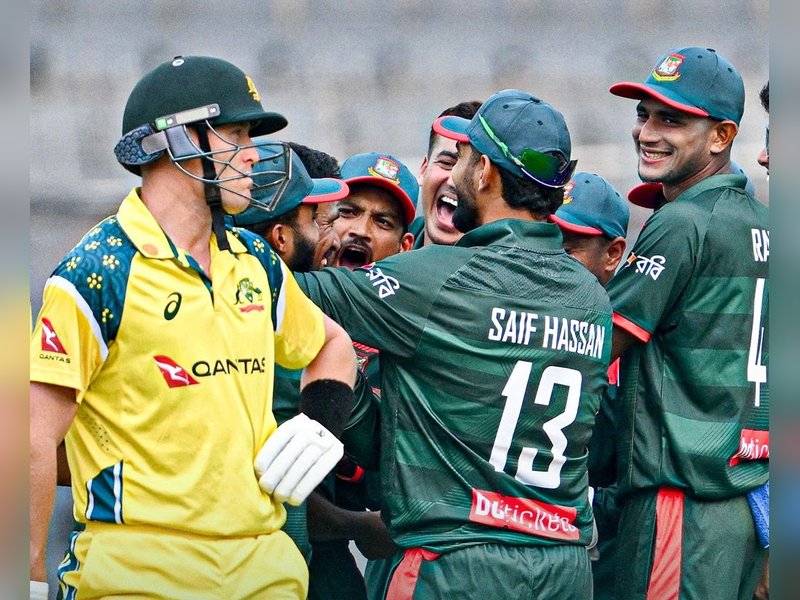 Mosaddek Hossain and Nahid Rana star as Bangladesh beat Australia after 21 years in ODI cricket in Dhaka, Bangladesh, on Tuesday. Photo credit: cricket.com.au/X