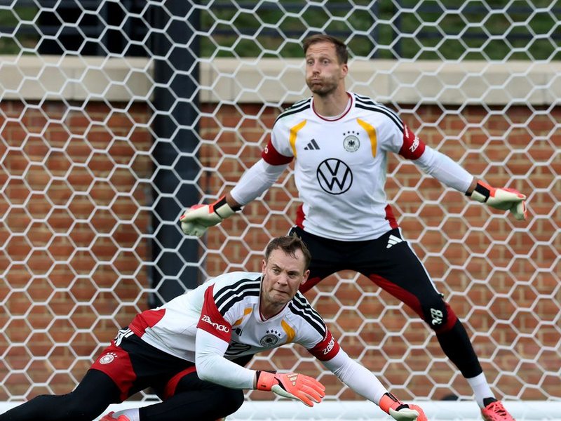 Veteran goalkeeper Manuel Neuer back to full training ahead of Germany's opener against Curacao in the FIFA World Cup 2026. Photo credit: DFA