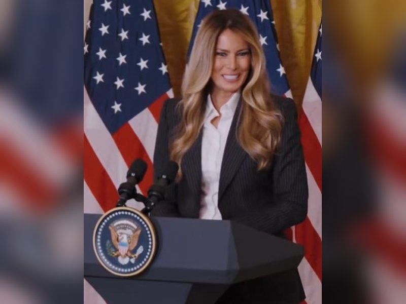 AI can transform society, says Melania Trump