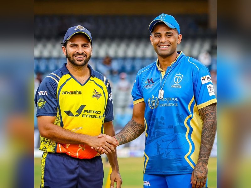 Shardul's Eagle Thane Strikers beat Suryakumar-led Triumphs Knights by 24 runs in T20 Mumbai 