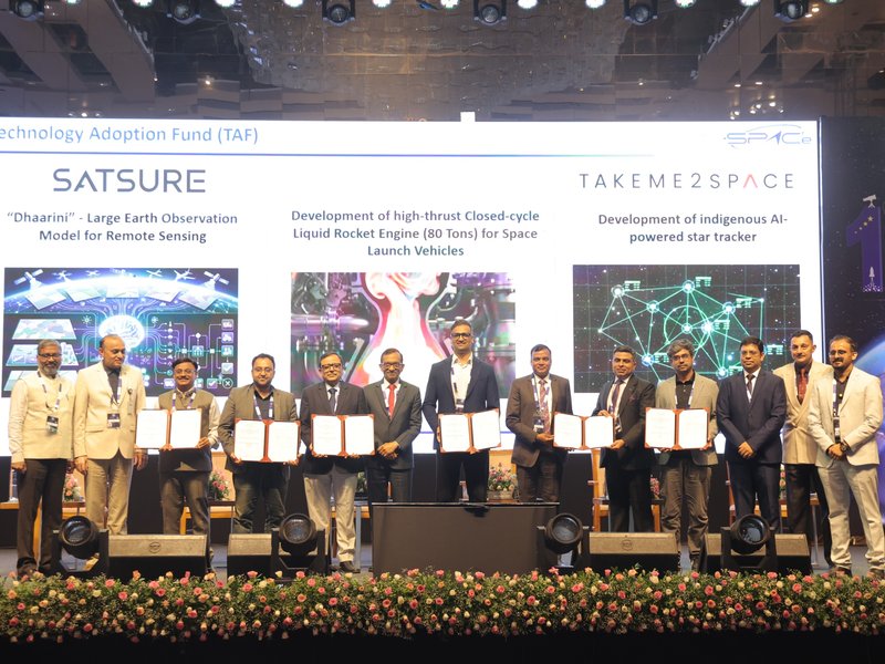 IN-SPACe selects three space startups for funding under Technology Adoption Fund