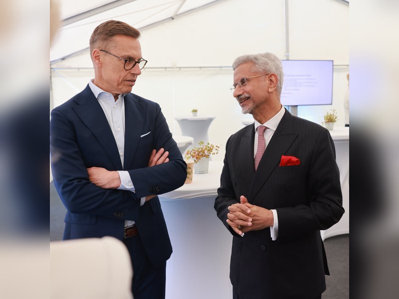EAM Jaishankar discusses geopolitical situation with Finland President