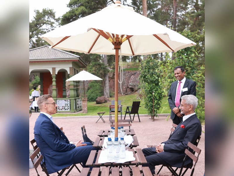 Finnish President hails India’s growing global influence in talks with EAM Jaishankar