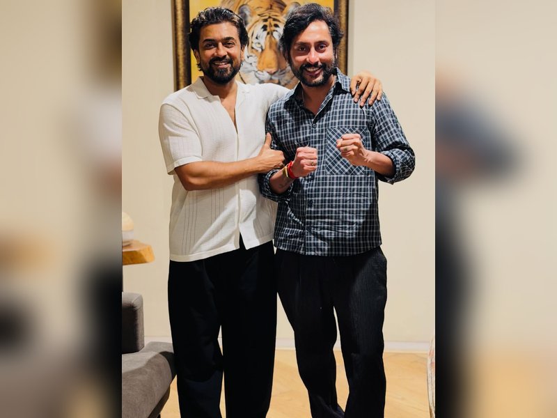 RJ Balaji tells Suriya: You have changed my life forever! (Photo Credit: R J Balaji/instagram)