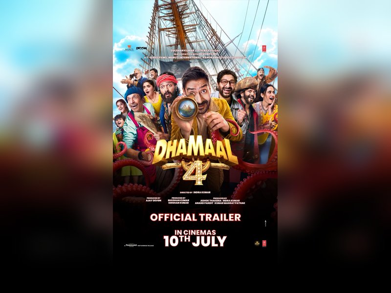 The gang returns for a chaotic ride in search a hidden treasure in 'Dhamaal 4'